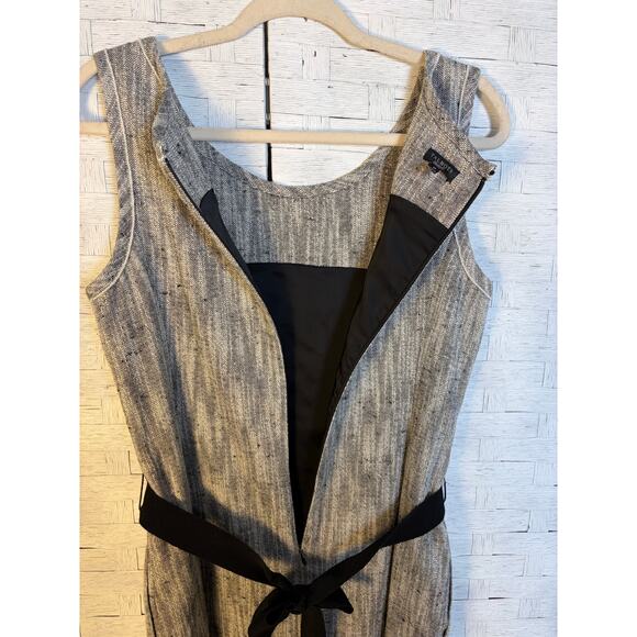 Talbots women’s dress twill soft lined feminine grey flattering cut office ￼ - Picture 5 of 14